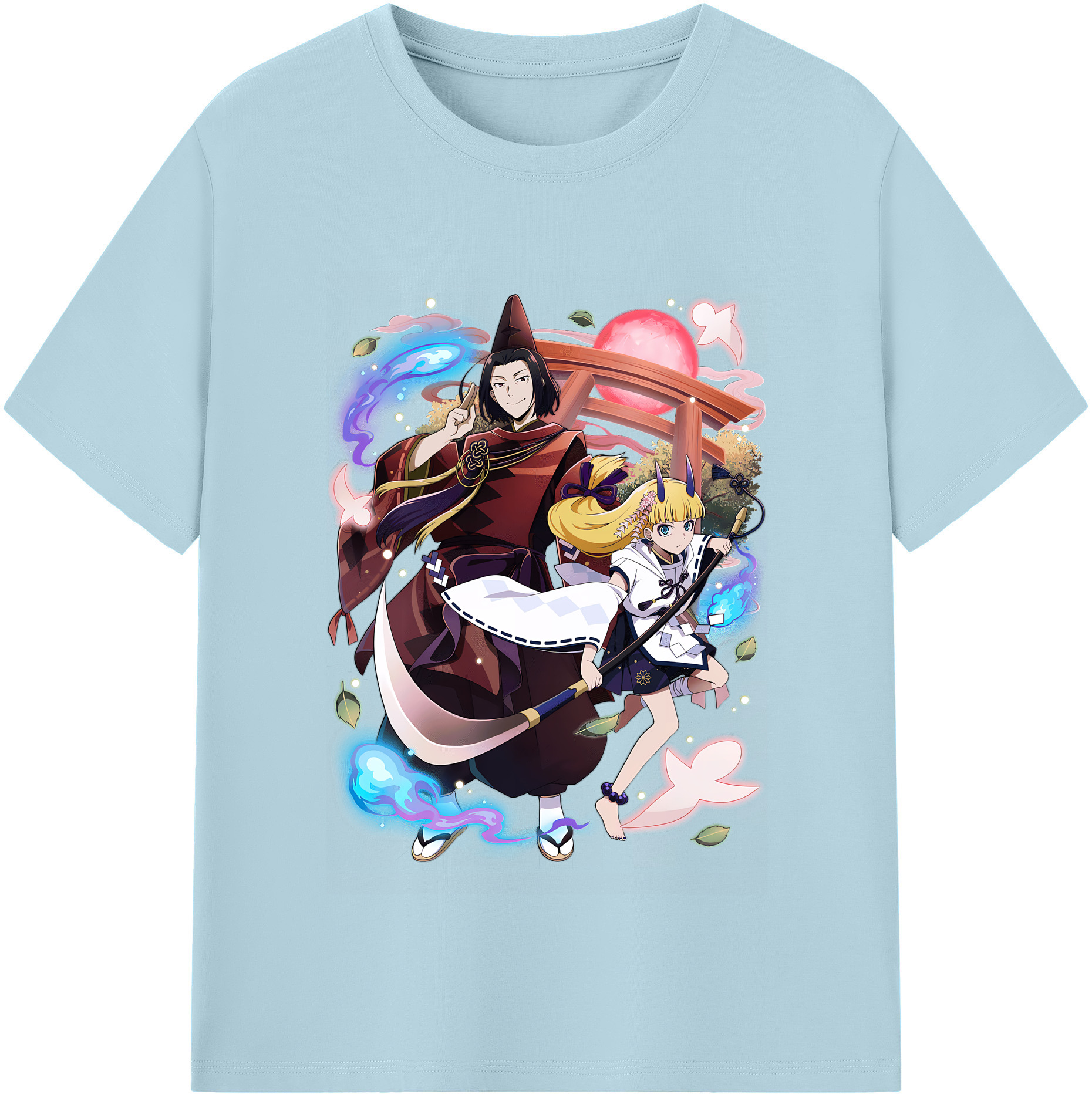 （画像用） 文豪ストレイドッグス Bungo Stray Dogs 綿100％半袖Tシャツ（フロントプリント）